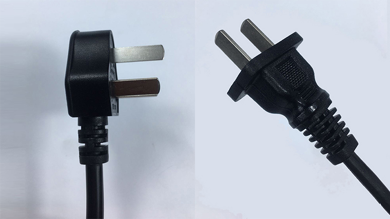 Application of plug power cord